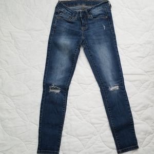 Aeropostale Distressed Jeggings